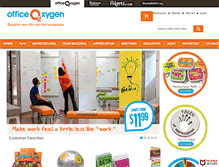 Tablet Screenshot of officeoxygen.com